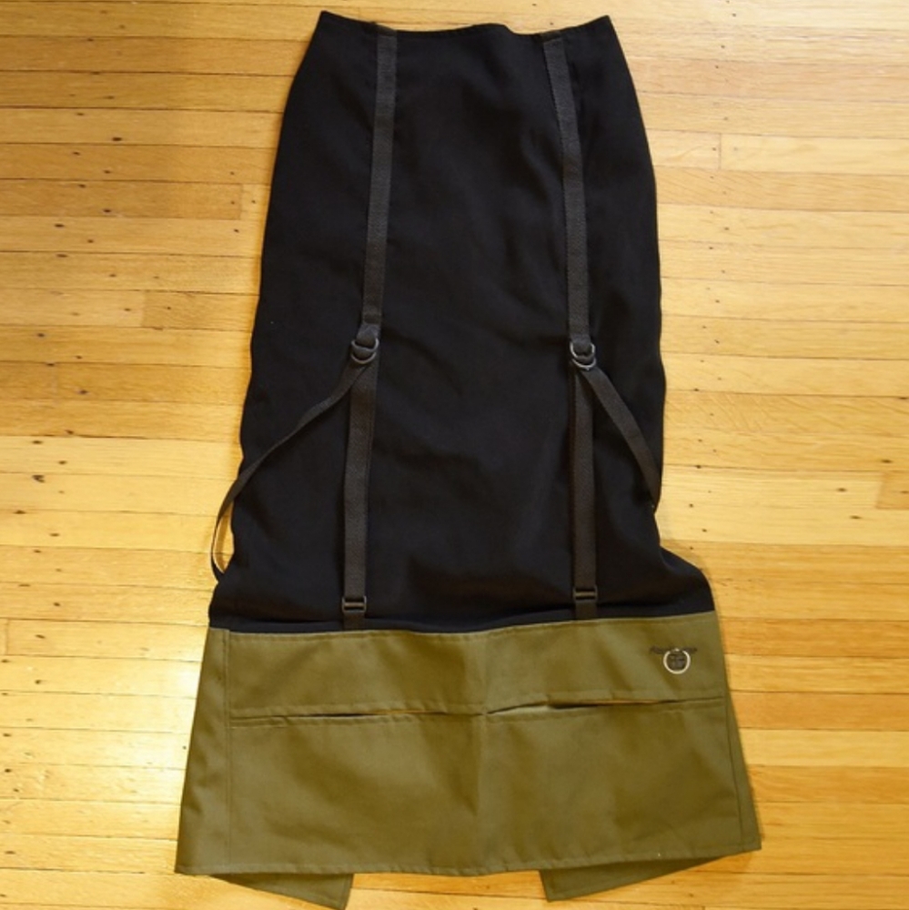 Plastik Wrap Cybergoth Maxi Skirt